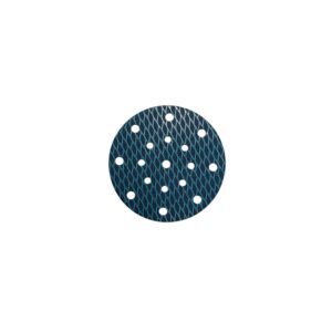 6 inch 17 hole hook and loop sanding disc 180 grit (100 disc /box)